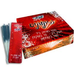 קופסת זיקוקים 10X100יח