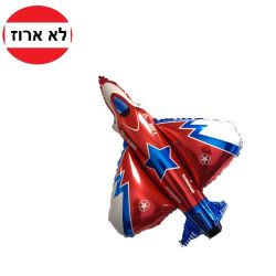בלון על מקל 14- מטוס קרב אדום