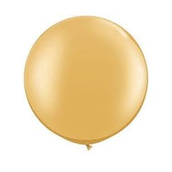 בלון Q30 זהב מטאלי-2 יח בשקית(מחיר ליח)