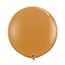 בלון Q3feet חלק-חום מוקה-2יח בשקית