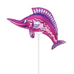 בלון על מקל 9- דג חרב ורוד