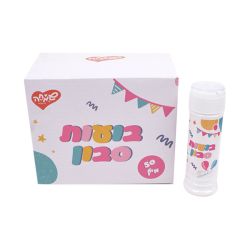 מארז בועות סבון גנרי 50 מ''ל - 12 יחי'