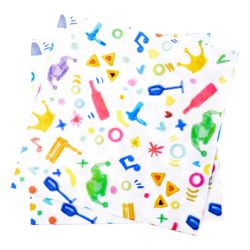 מפיות נייר 2 שכ 33X33 סמ 20 יח- פורים