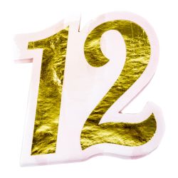 מפיות נייר צורני- 16 יח- בת מצווה 12