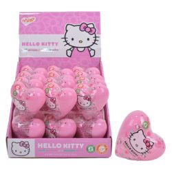 ביצת הפתעה לב עם סוכריות לעיסה צ'ואי - הלו קיטי 24/6