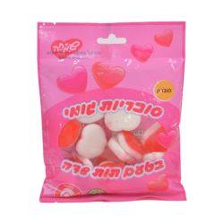 גומי 100 גרם - לב אהבה מוברק