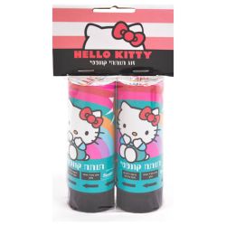 זוג תותחי קונפטי 11 סמ -הלו קיטי קשת