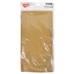 מפת שולחן C- זהב 137X274