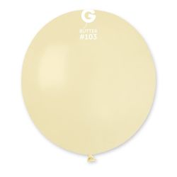 בלון G19 פסטל חמאה 103 25יח