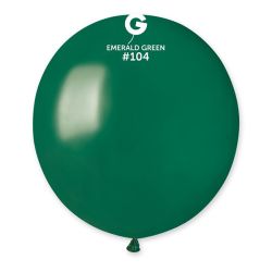בלון G19 פסטל ירוק אמרלד 104 25יח