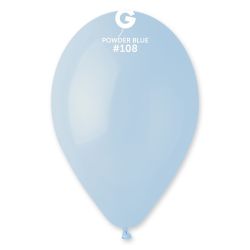 בלון G110 תכלת פודרה 108 100יח
