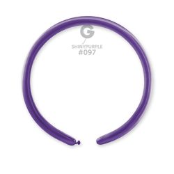 בלון נקניק DB2 מבריק סגול 97 100יח