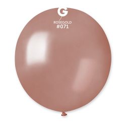 בלון G19 רוז גולד 71 25 יח
