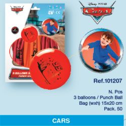 שקית 3בלונים אורז VFM-מכוניות