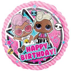 בלון מיילר 18- LOL GLAM HAPPY BIRTHDAY