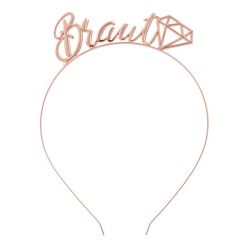 קשת מתכת לשיער- רווקות רוז גולד