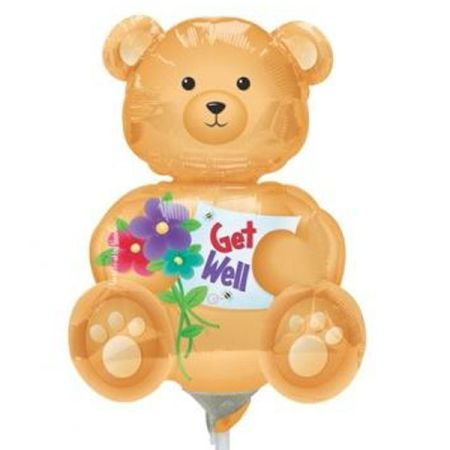 בלון על מקל 14 - Get Well אביבי