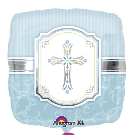 בלון מיילר 18- צלב תכלת