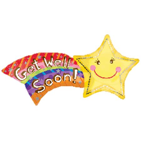 בלון מיילר 26- החלמה GET WELL SOON כוכב נופל