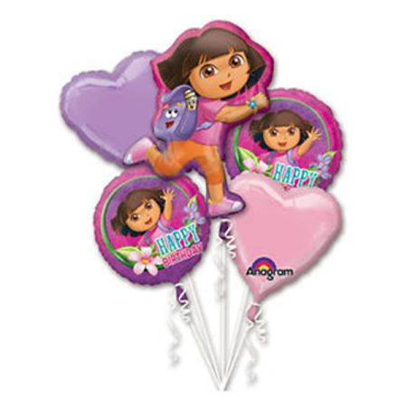 זר בלונים-יום הולדת דורה החוקרת