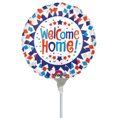 בלון על מקל 9- Welcome Home