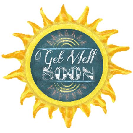 בלון מיילר 26- החלמה מהירה שמש GET WELL