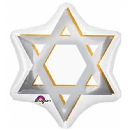 בלון על מקל 9- מגן דוד