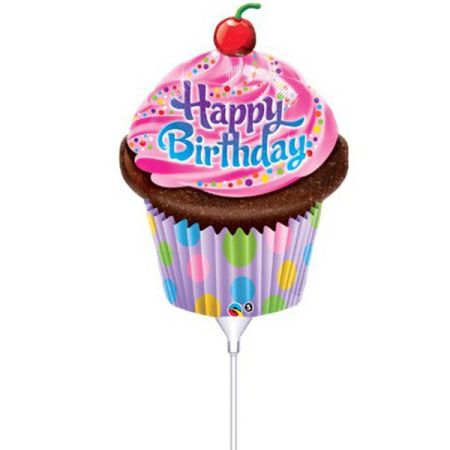 בלון על מקל Q14- קאפקייק יער