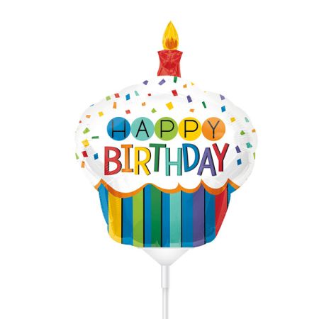 בלון על מקל 9- קשת קאפקייק