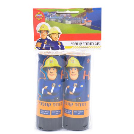 זוג תותחי קונפטי 11 סמ -סמי הכבאי