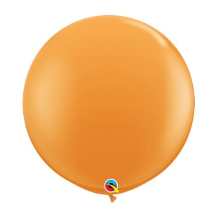 בלון Q3feet חלק-כתום-2יח בשקית