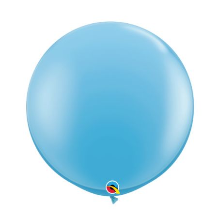 בלון Q3feet חלק-תכלת-2יח בשקית
