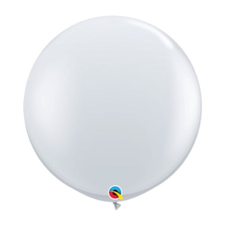 בלון Q3feet חלק-שקוף-2יח בשקית