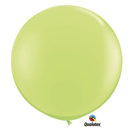בלון Q3feet חלק-ליים גרין-2יח בשקית