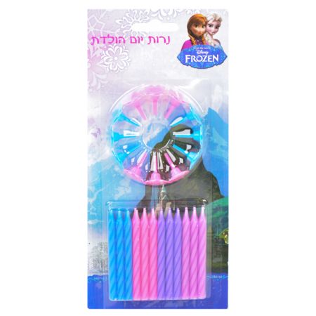 נרות יום הולדת - פרוזן