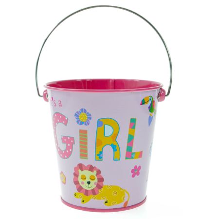 דלי פח מעוצב- הולדת הבת