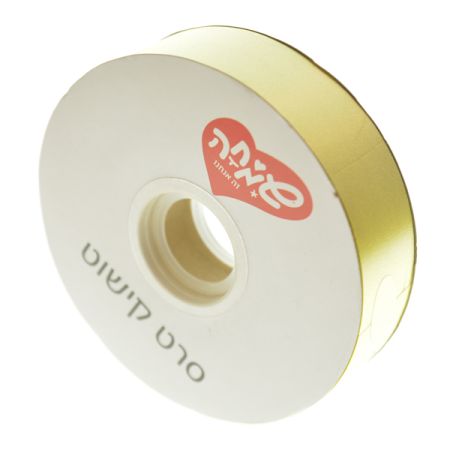 סרט 30ממ100xיארד- זהב בהיר (סוליד)