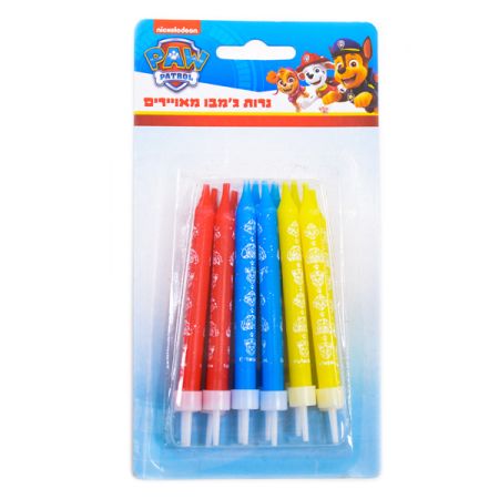 נרות ג'מבו מאויירים - מפרץ ההרפתקאות