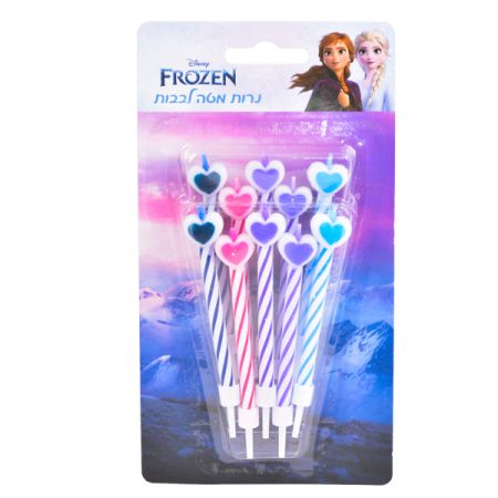 נרות מטה לבבות - פרוזן
