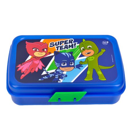 קופסת אוכל מחולקת  BPA FREE  פיגיי SUPER TEAM