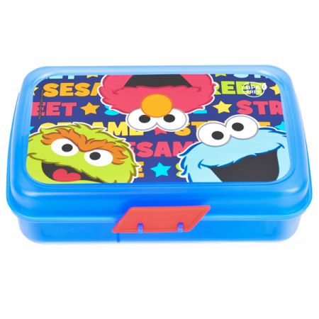 קופסת אוכל מחולקת BPA FREE רחוב סומסום אלמו