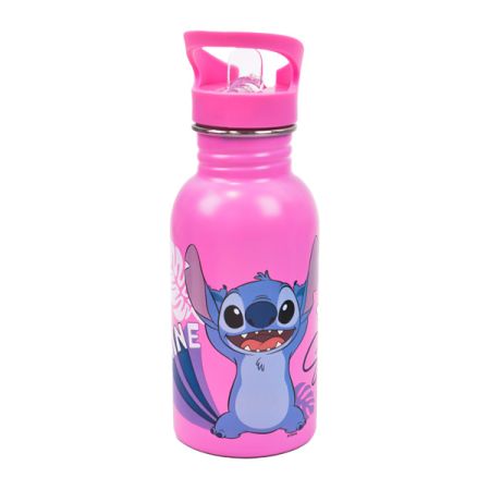 בקבוק נירוסטה פיית פלסטיק 480 מל - סטיץ