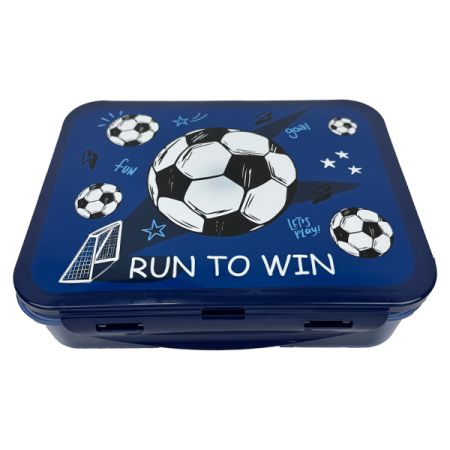קופסת אוכל מחולקת - כדורגל
