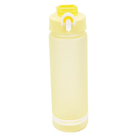 בקבוק פלסטיק 850 מ''ל עם צמיד - צהוב