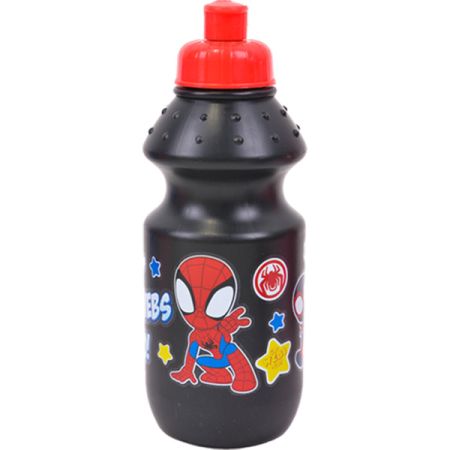 בקבוק ספורט 350 מל פיית פלסטיק - ספיידי וחבריו