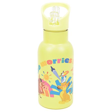 בקבוק נירוסטה דופן כפולה פיית פלסטיק 350 מל- מלך האירות