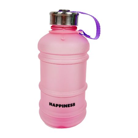 ג'ריקן 1000 מל עם שרוך אחיזה - ורוד בייבי