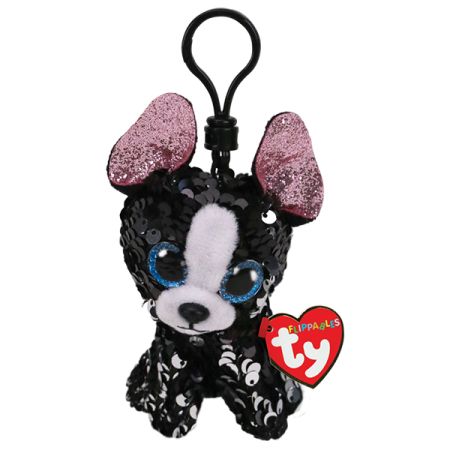 בובת TY מחזיק מ. עיניים גדולות פייטים-פורטייה כלב טרייר-ללא החזרה