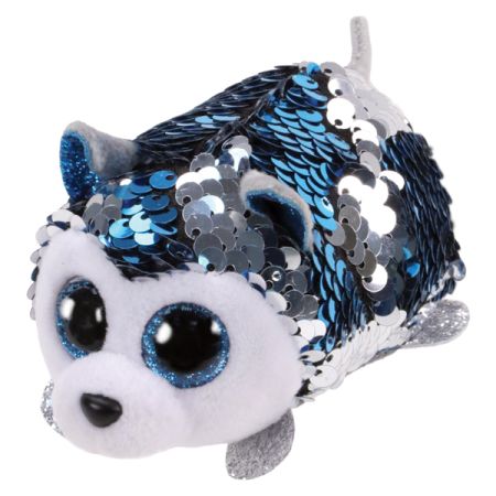 בובת TY טיני טיי פייטים (XS)-סלאש כלב האסקי סיבירי