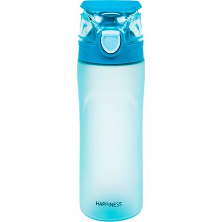 בקבוק ספורט 600 מל עם ידית אחיזה - תכלת